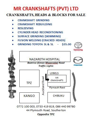 Grinding Toyota 3L & 5L