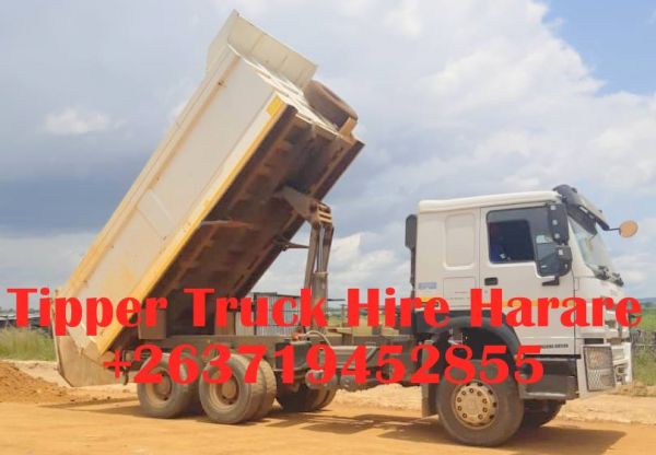 Tipper Truck Hire Harare | 0719452855
